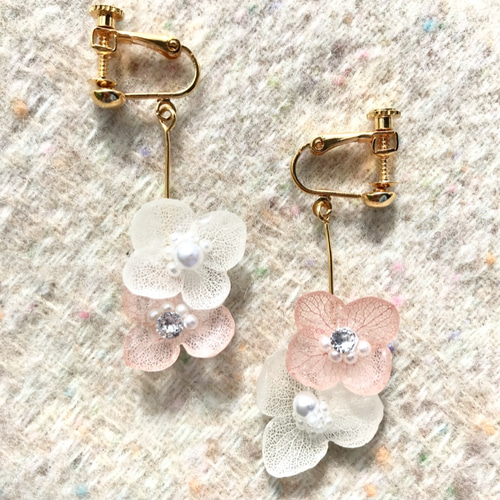 ⭐︎ハンドメイド⭐︎花柄アクセサリー⭐︎レジンアクセサリー