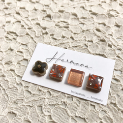 No.1075　専用出品　イヤリング１点 acrylic｜2026 earring parts (GL) イヤリングパーツ サークル