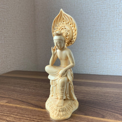 仏像　木彫　文殊、普賢菩薩像　檜木 Amazon｜仏像 文殊 普賢 菩薩 木彫り 置物 開運 お守り本尊 風水 祈る