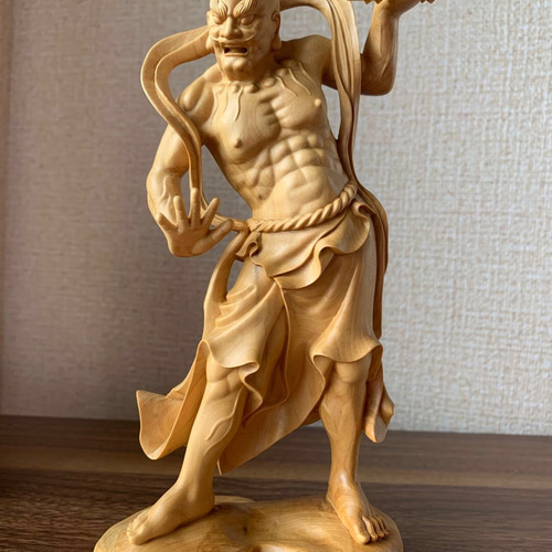 仏像　木彫　金剛力士像　ツゲ 仏像 木彫 金剛力士像 ツゲ 彫刻 楽天ショップ【星凌商店】 通販