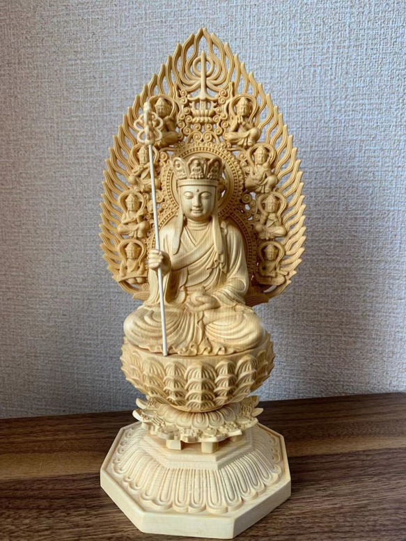 仏像 木彫 地蔵菩薩像 檜木 その他置物 楽天ショップ【星凌商店】 通販 