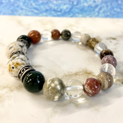 オーシャンジャスパーブレスレット ブレスレット MIYUA373@stone 通販