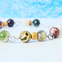 オーシャンジャスパーブレスレット ブレスレット MIYUA373@stone 通販