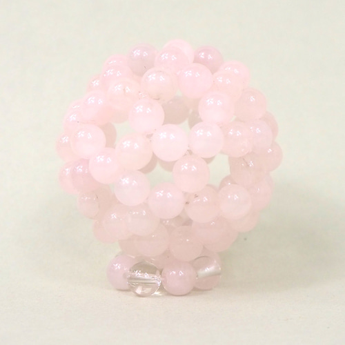 ローズクォーツバッキーボール その他アクセサリー MIYUA373@stone
