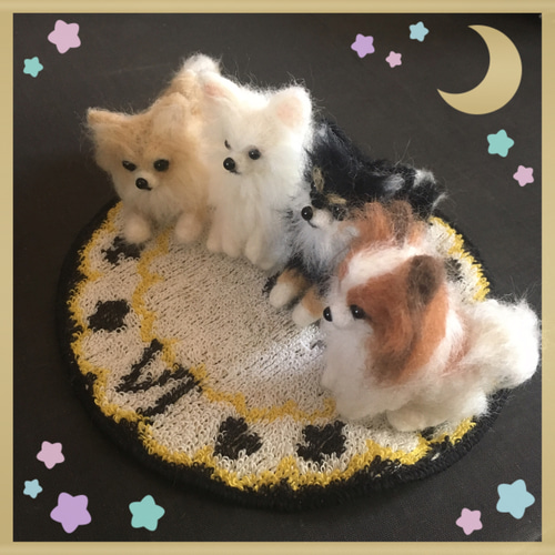 チワワぬいぐるみ　ハンドメイド あすま様 羊毛フェルト チワワ ハンドメイド 犬