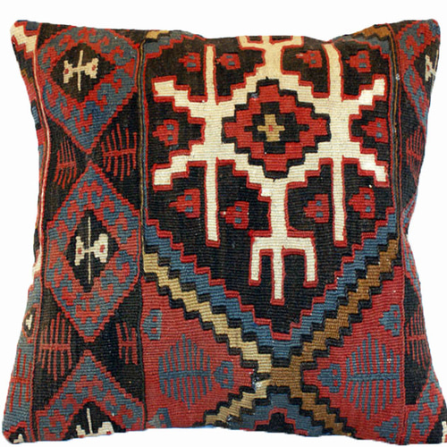オールドキリムクッションカバー 48cm×49cm No.391 オールド