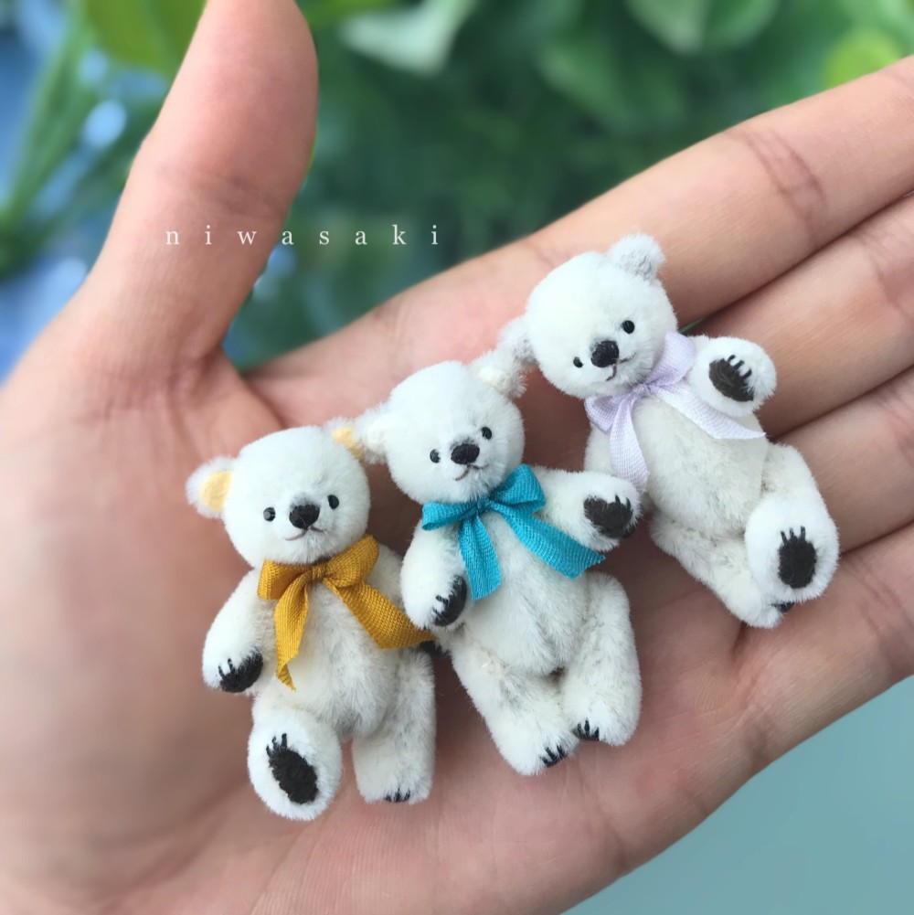 テディベア くまのぬいぐるみ ブルーリボン - メルカリ
