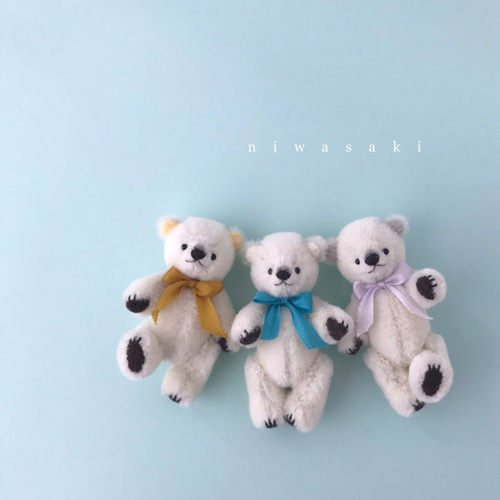 クマ人形 ミニチュア ベア― オシャレ 可愛い プレゼント
