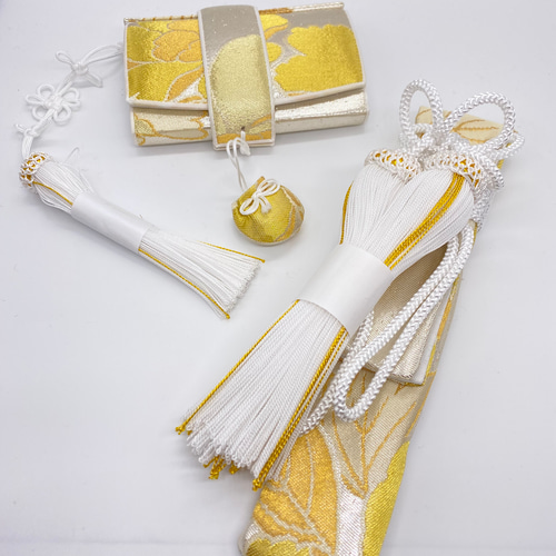 花嫁和装 はこせこ かいけん【新品 婚礼用/筥迫・懐剣2点セット】正絹  