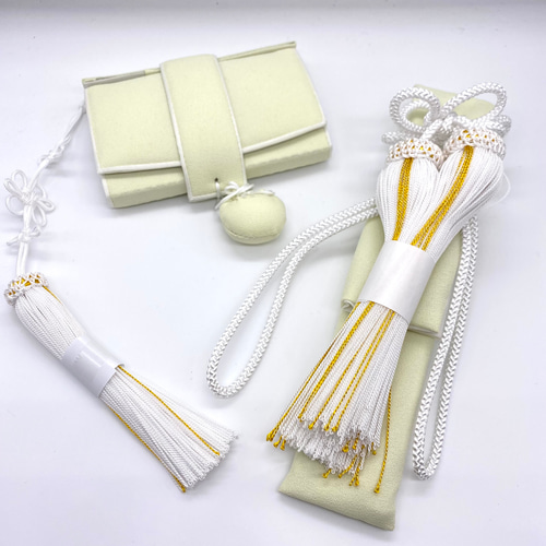 受注生産】花嫁和装 はこせこ かいけん 差込伊達衿【新品 婚礼用