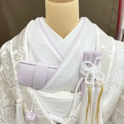 箱せこ セット 8点セット 打掛 白無垢 伊達襟付き 受注生産】花嫁和装 はこせこ かいけん 差込伊達衿【婚礼/3点