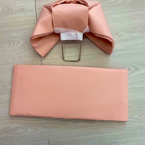 受注生産】色掛下 ピンク & ワンタッチ 作り帯 セット その他オーダー  