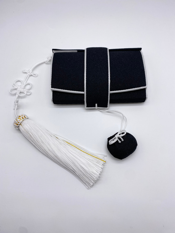 花嫁和装 はこせこ かいけん【婚礼/筥迫・懐剣2点セット】ブラック系  