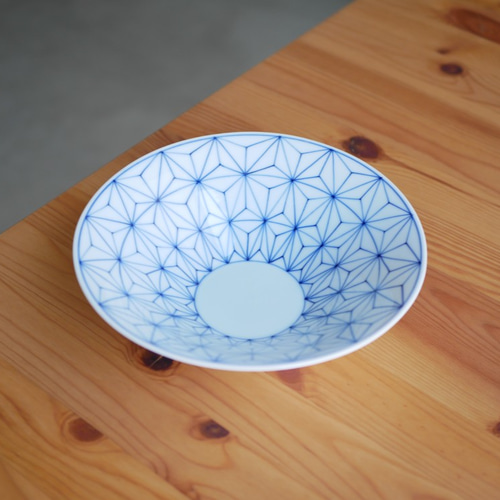 瀬戸染付焼 麻の葉 円錐鉢 お椀・ボウル・鉢 眞 窯 通販 12875389