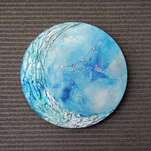 Moonlight 厳つい 月の絵画 キャンバス 原画