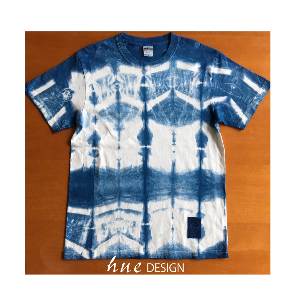 藍染めTシャツ(絞り染め)迫力 11 Tシャツ GOODWAY 通販 16278207