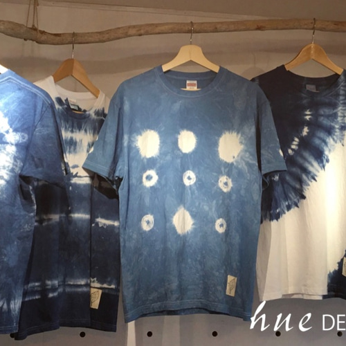 藍染絞りシャツ 感染解毒#06 | SOMEHIRO Webshop
