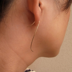 （單耳用）PBP-040 14kgf wire pierced earring(un 1) 第3張的照片