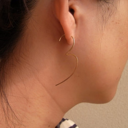 PBP-042　14kgf wire pierced earring(trois 3) 3枚目の画像