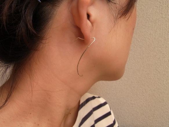 PBP-046　14kgf wire pierced earring(sept 7) 3枚目の画像