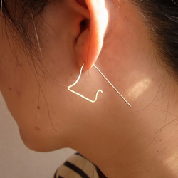 PBP-049 14kgf wire pierced earrings(drapeau) 第4張的照片