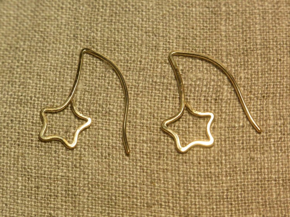 PBP-055 14kgf wire pierced earrings(météore) 第2張的照片