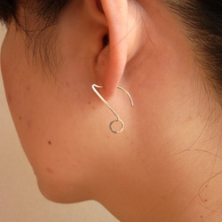 PBP-056 14kgf wire pierced earrings(croche) 第3張的照片