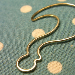 （單耳用）PBP-072 14kgf wire pierced earring(？) 第1張的照片