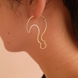 （單耳用）PBP-072 14kgf wire pierced earring(？) 第3張的照片