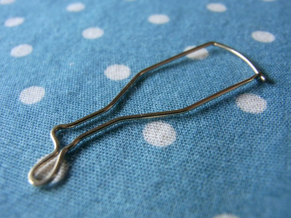 （單耳用）PBP-083 14kgf wire pierced earring(hang over) 第1張的照片