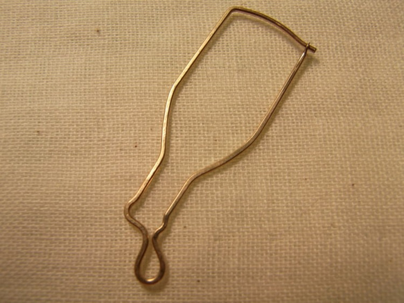 （單耳用）PBP-083 14kgf wire pierced earring(hang over) 第2張的照片