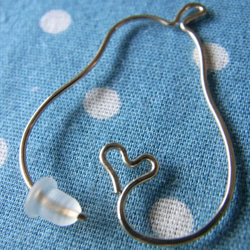 （單耳用）PBP-091 14kgf wire pierced earring (for Marie) 第1張的照片