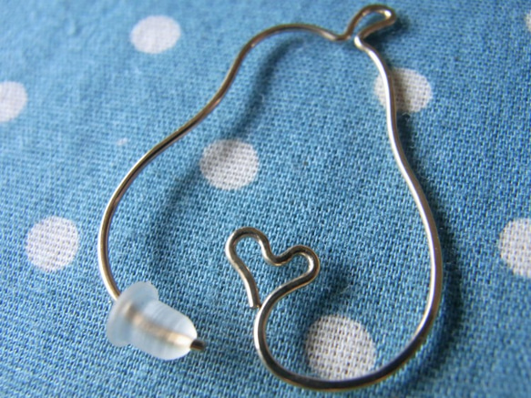 （單耳用）PBP-091 14kgf wire pierced earring (for Marie) 第1張的照片
