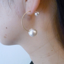 PBP-152 14kgf wire pierced earrings (balancier) 第3張的照片