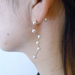 PBP-121　14kgf wire pierced earrings (l'étoile du nord) 3枚目の画像