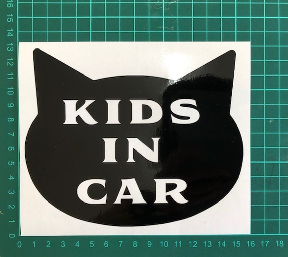 KIDS IN CARステッカー 2枚目の画像