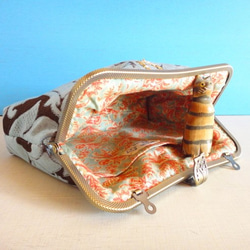 チュニジア布の２wayバッグ（サハラの香no.1) 4枚目の画像
