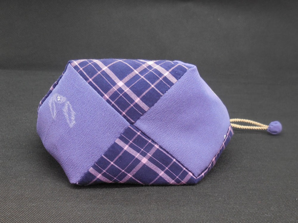 着物地で作るお手玉３つ＆巾着袋のセット【むらさき】 人気・おすすめ｜安定人気・収納便利におすすめ 期間限定割引 配送追跡可 在庫残りわずか