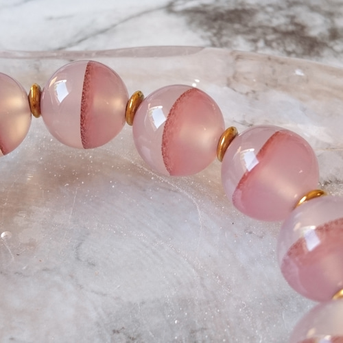 シナバーカルセドニー✨ブレスレット ブレスレット F* 通販 10490246  