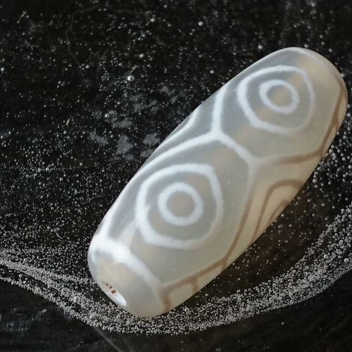 極上✨白玉髄✨宝珠双龍神天珠
