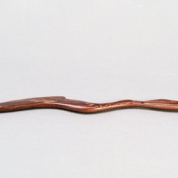 海水魚のバターナイフ・木製MTS/ムラサキタガヤサン 防水 5枚目の画像