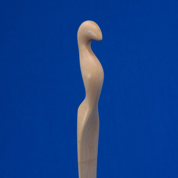 木簪 ホルスのかんざし 木製TG/黄楊（ツゲ）防水 6枚目の画像