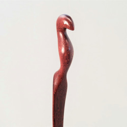 木簪 ホルスのかんざし 木製CC/チンチャン  防水 3枚目の画像