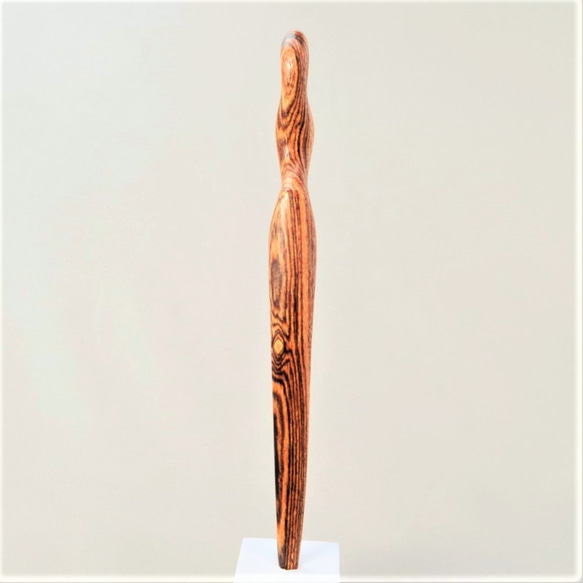 木簪 ホルスのかんざし 木製BT/ボコテ 5枚目の画像