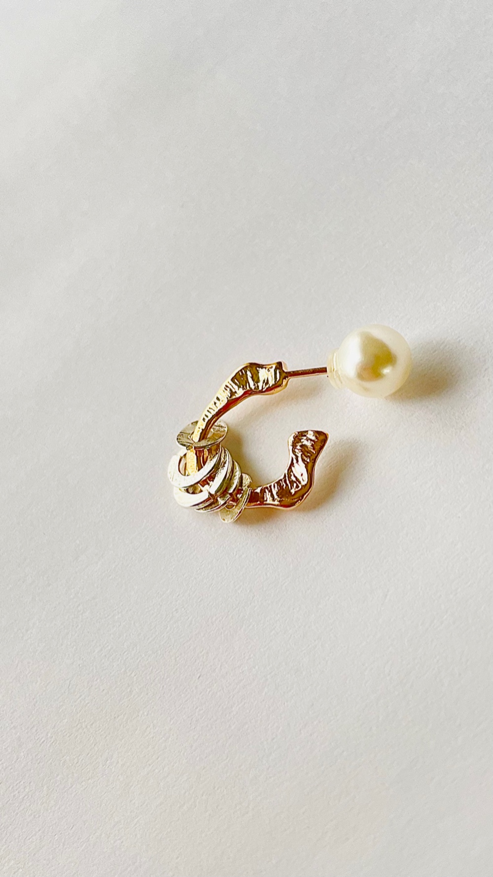 凍りかけの水たまりピアス CPS-04-K10