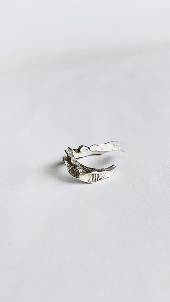 氷のフレアの指飾り CR-04/silver 1枚目の画像