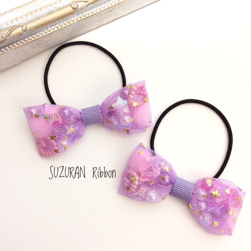 スズラン☆ベビーヘアクリップヘアゴム