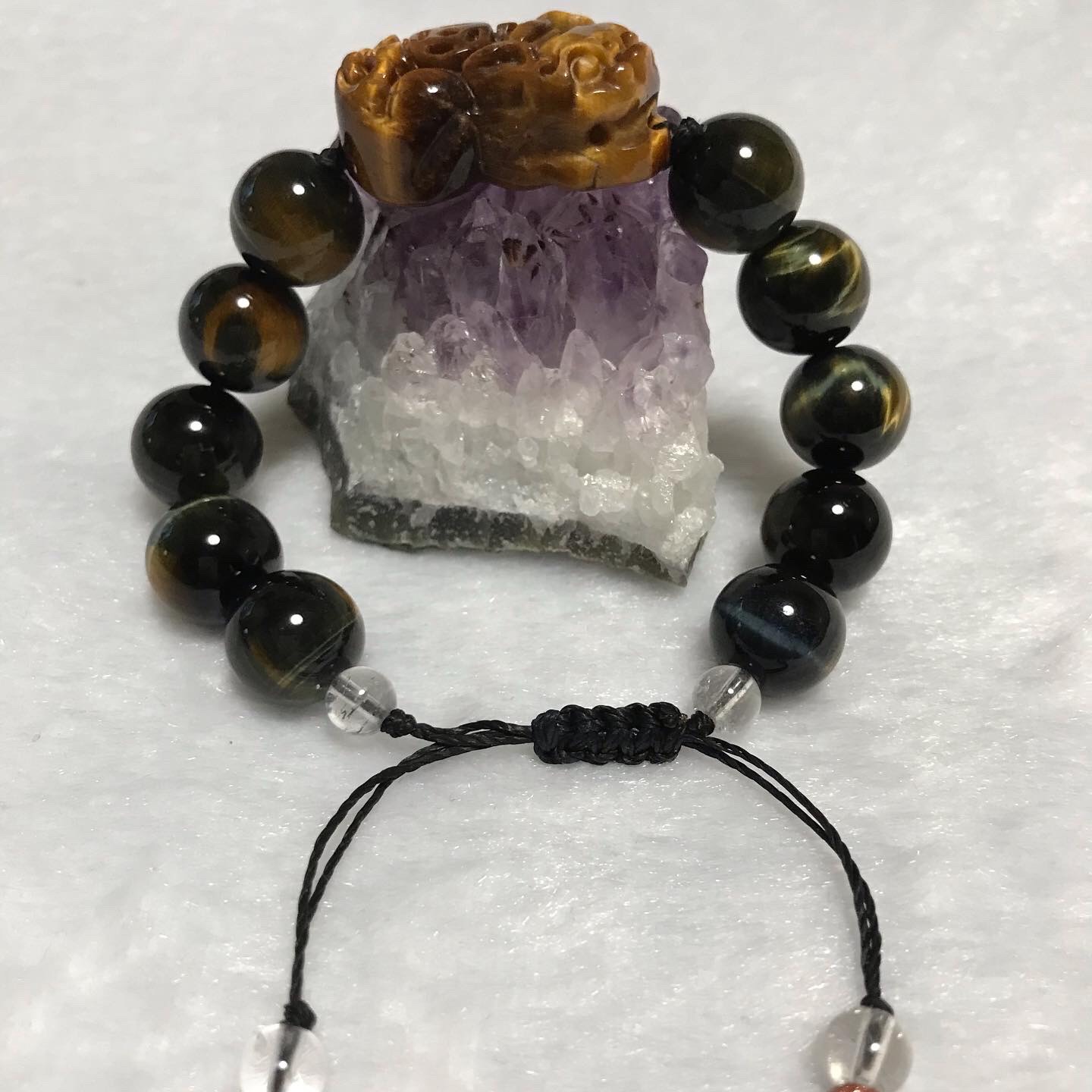 タイガーアイ貔貅✌️ゴールドブルータイガーアイ