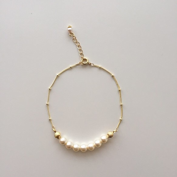 pearl anklet  *shell* 1枚目の画像