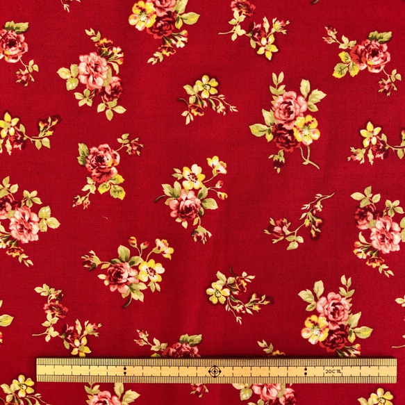 USAコットン　MARCUS Fabrics　RAMBLING ROSE 3枚目の画像